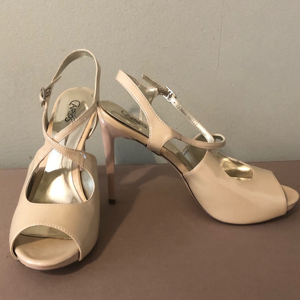 Carlos Cross-front stilettos